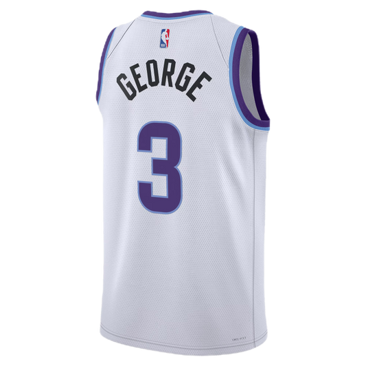 Keyonte George #3 Utah Jazz White Association Jersey