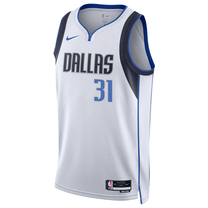 Klay Thompson #31 Dallas Mavericks White Association Jersey