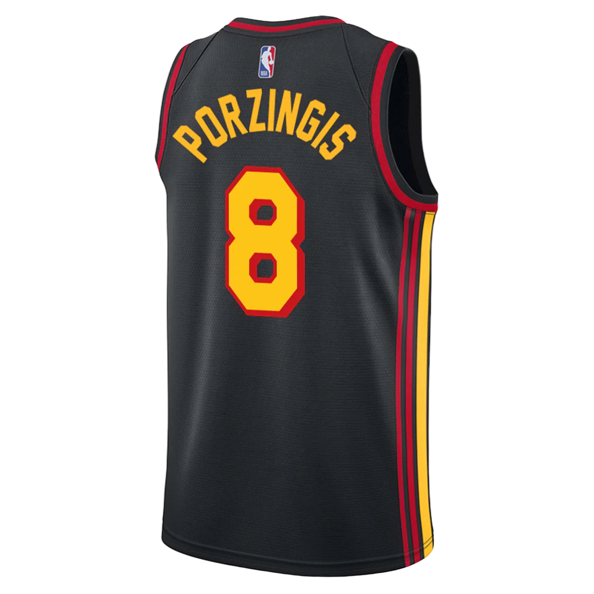 Kristaps Porziņģis #8 Atlanta Hawks Black Statement Jersey