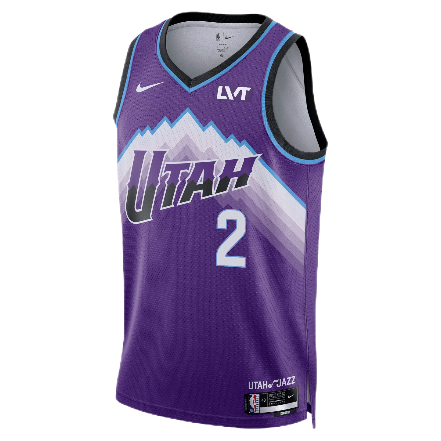 Kyle Anderson #2 Utah Jazz Purple Icon Jersey