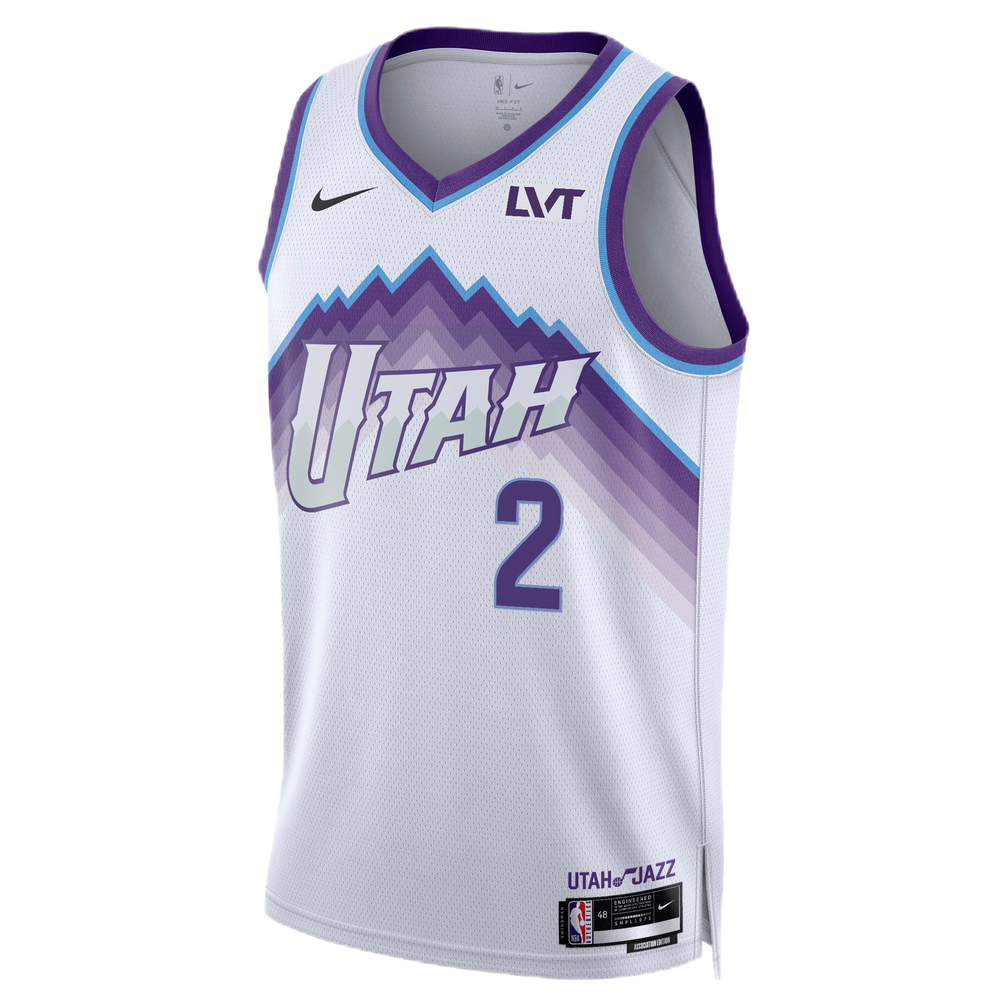 Kyle Anderson #2 Utah Jazz White Association Jersey