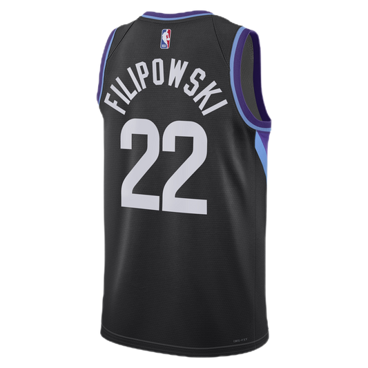 Kyle Filipowski #22 Utah Jazz Black Statement Jersey