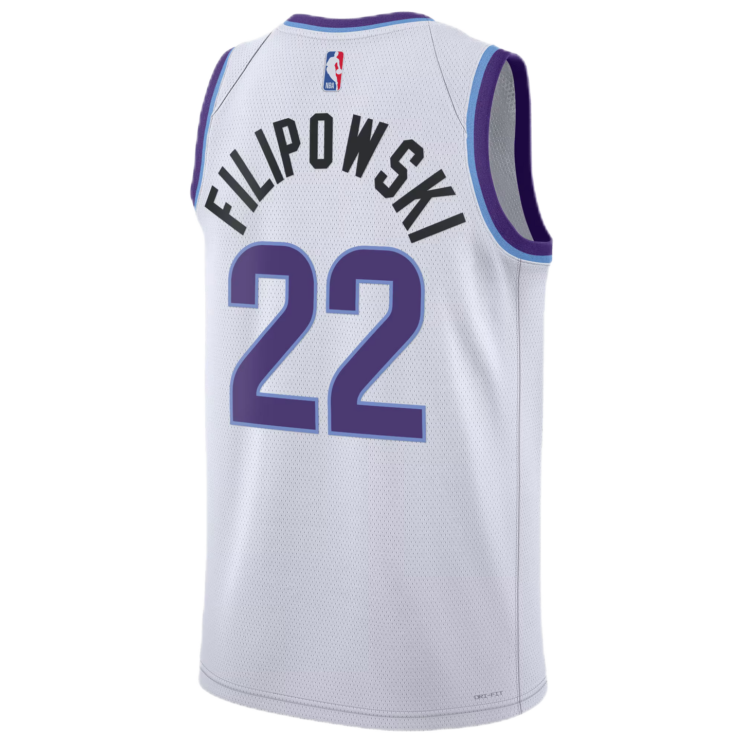 Kyle Filipowski #22 Utah Jazz White Association Jersey