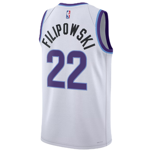 Kyle Filipowski #22 Utah Jazz White Association Jersey
