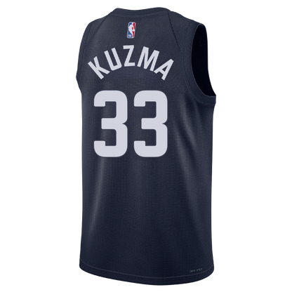 Kyle Kuzma #33 Washington Wizards Blue Statement Jersey
