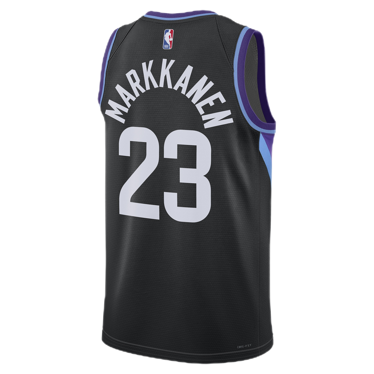 Lauri Markkanen #23 Utah Jazz Black Statement Jersey