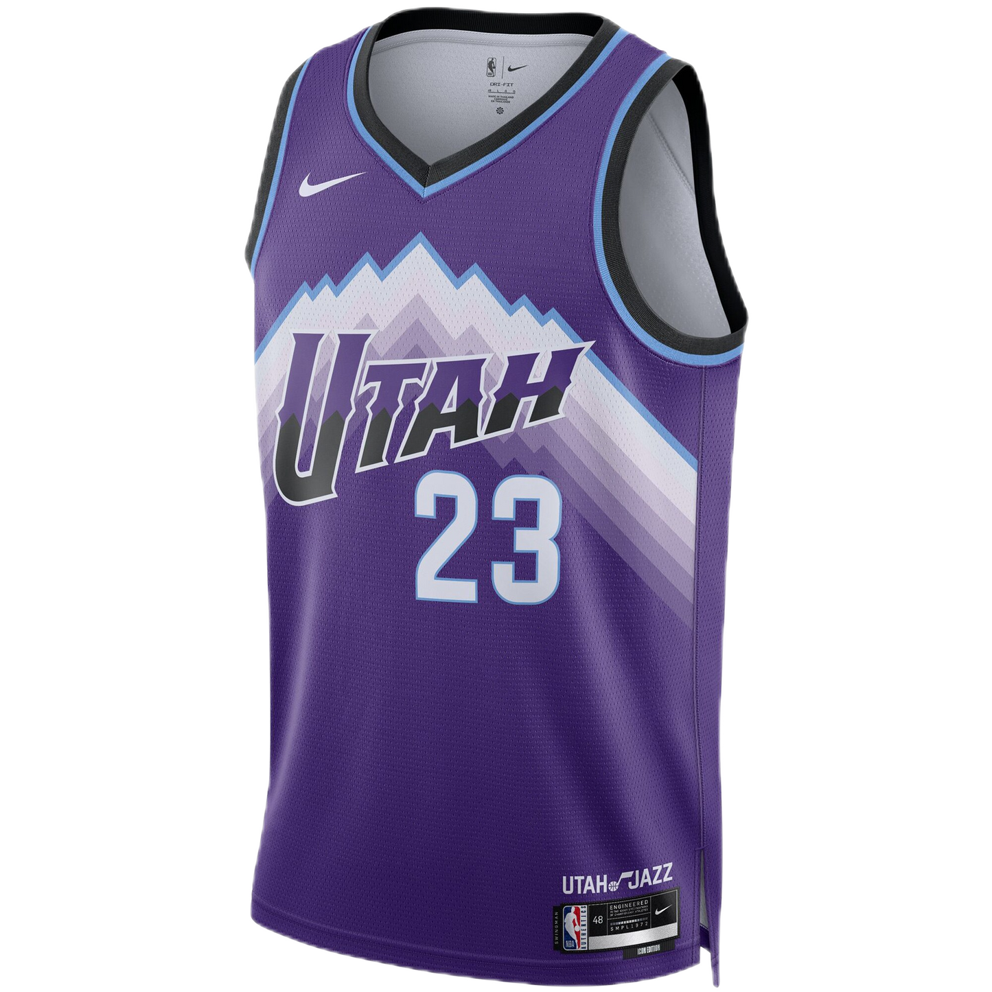 Lauri Markkanen #23 Utah Jazz Purple Icon Jersey