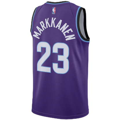 Lauri Markkanen #23 Utah Jazz Purple Icon Jersey
