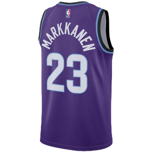 Lauri Markkanen #23 Utah Jazz Purple Icon Jersey