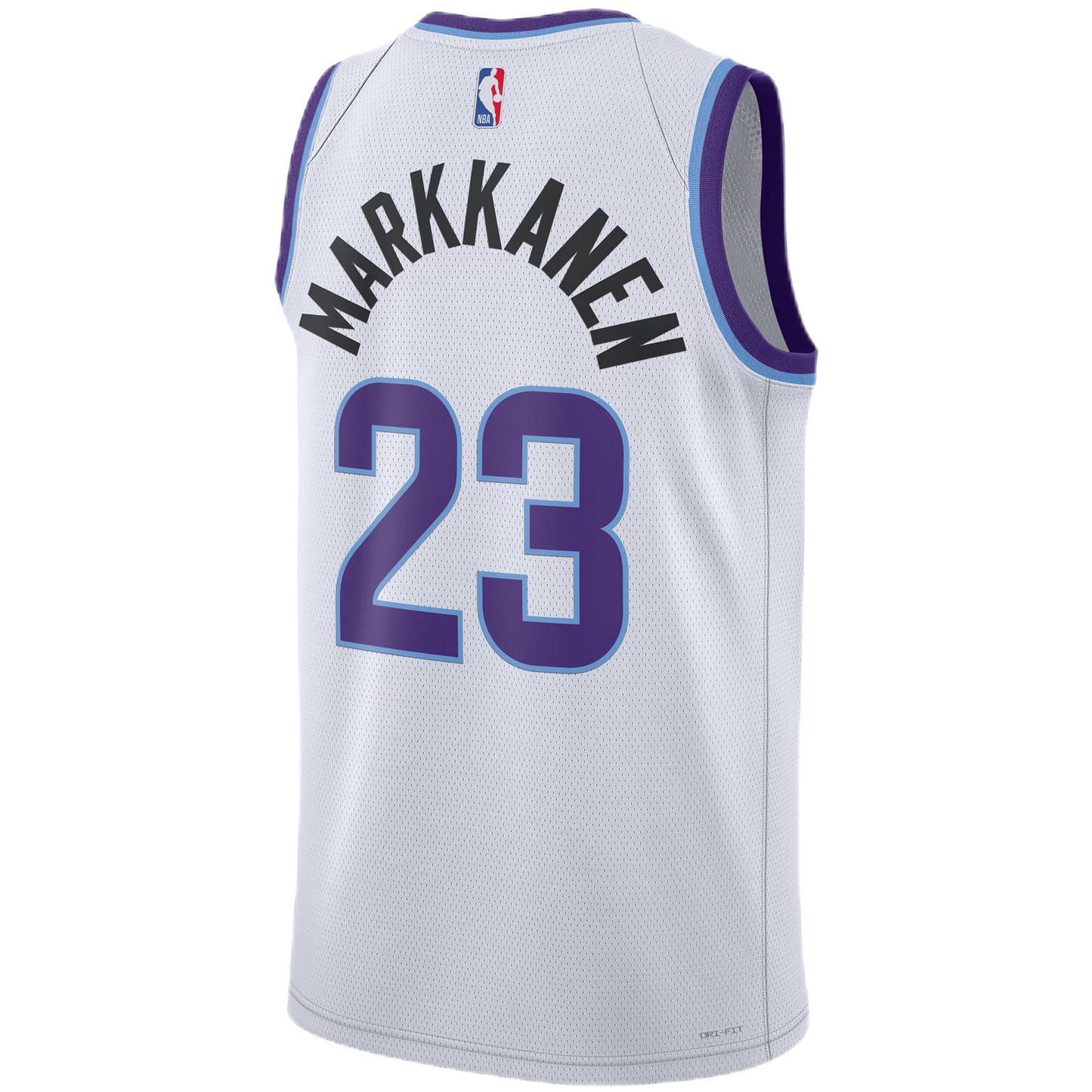 Lauri Markkanen #23 Utah Jazz White Association Jersey