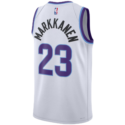Lauri Markkanen #23 Utah Jazz White Association Jersey