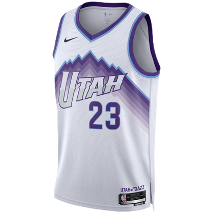 Lauri Markkanen #23 Utah Jazz White Association Jersey