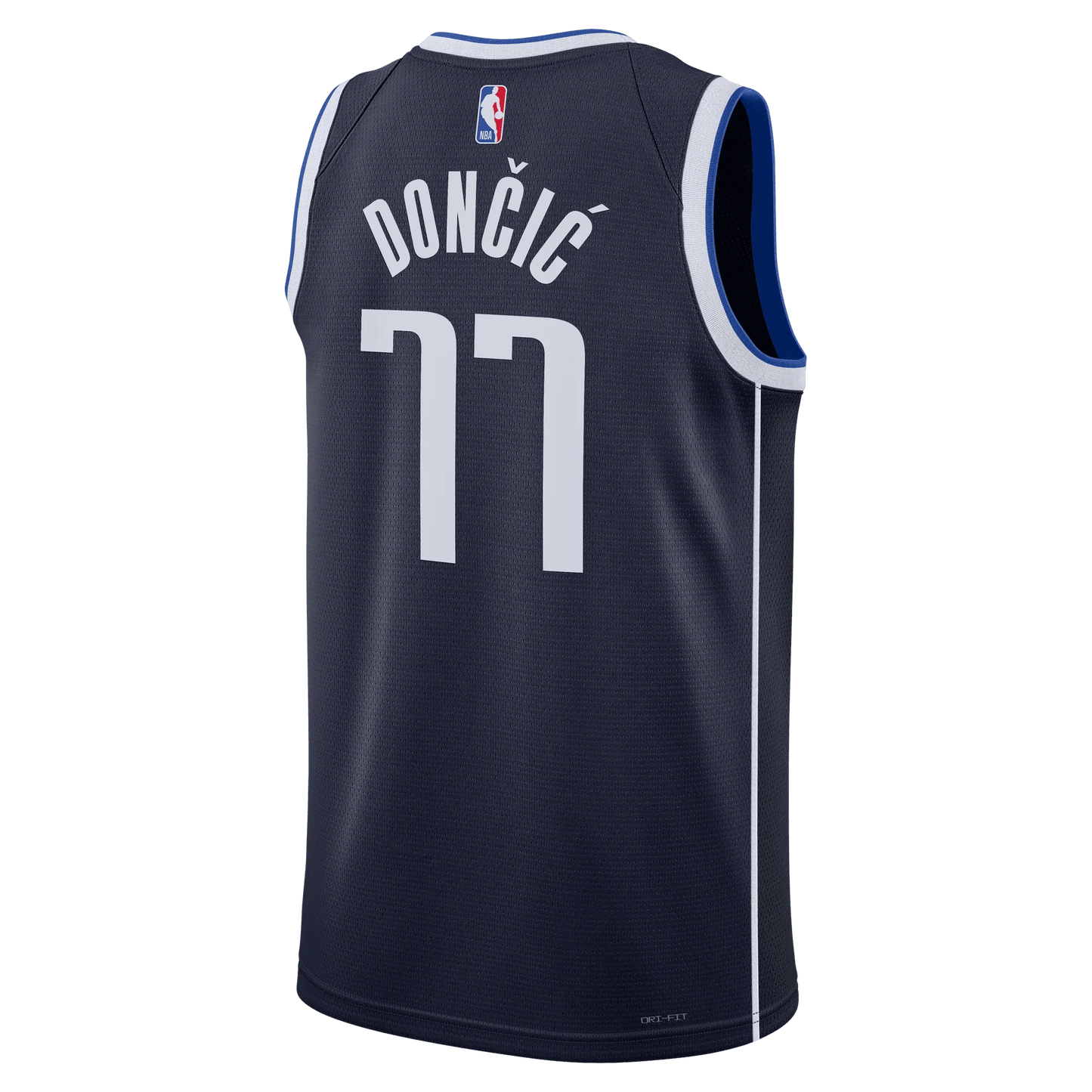 Luka Dončić #77 Dallas Mavericks Navy Statement Jersey