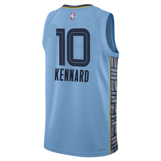 Luke Kennard #10 Memphis Grizzlies Light Blue Statement Jersey