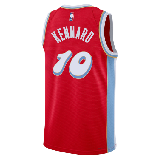 Luke Kennard #10 Memphis Grizzlies Red City Edition Jersey