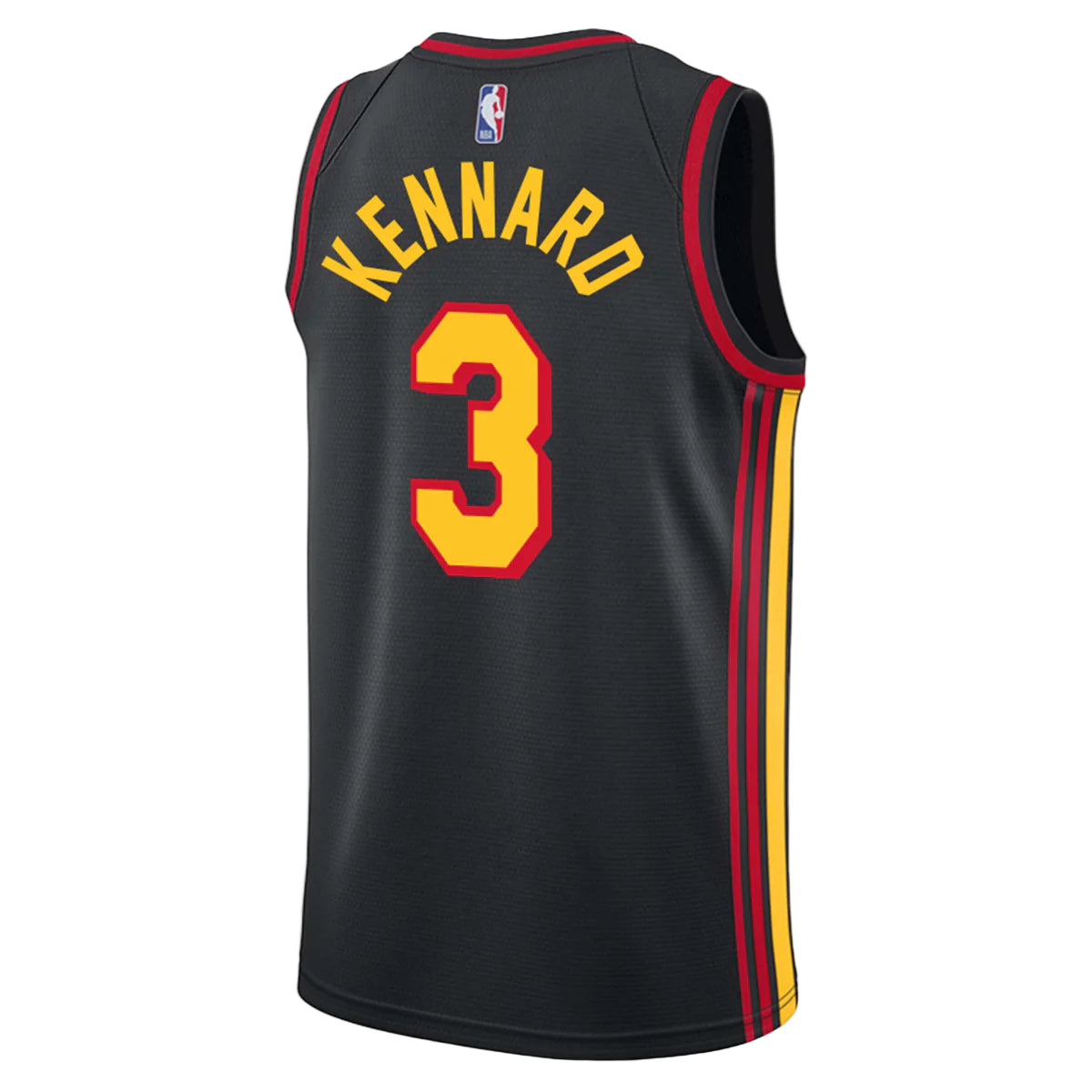 Luke Kennard #3 Atlanta Hawks Black Statement Jersey