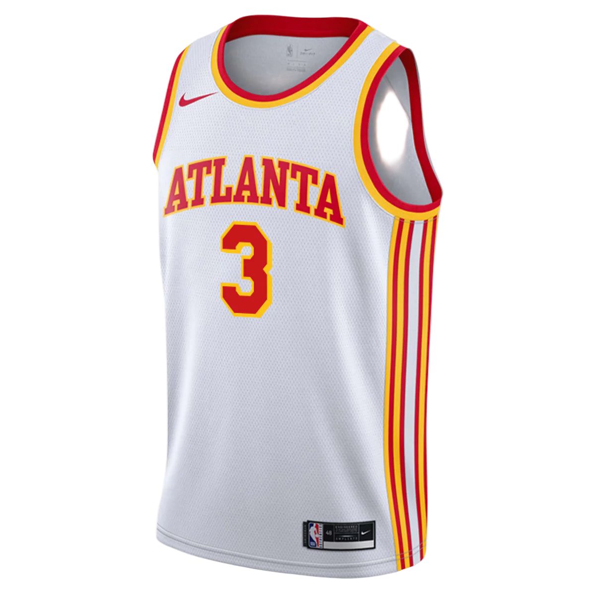 Luke Kennard #3 Atlanta Hawks White Association Jersey