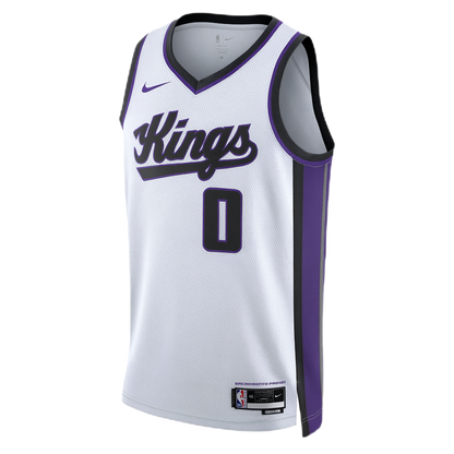 Malik Monk #0 Sacramento Kings White Association Jersey