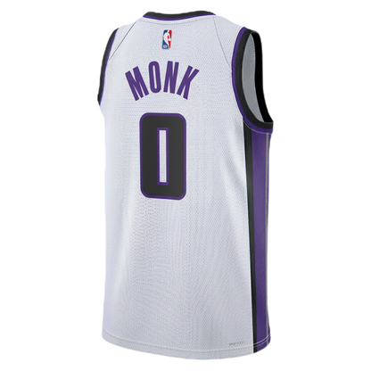 Malik Monk #0 Sacramento Kings White Association Jersey
