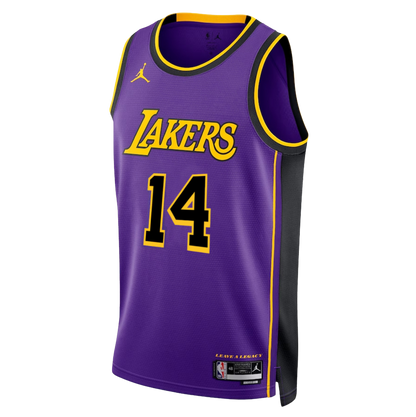 Maxi Kleber #14 Los Angeles Lakers Purple Statement Jersey