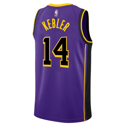 Maxi Kleber #14 Los Angeles Lakers Purple Statement Jersey