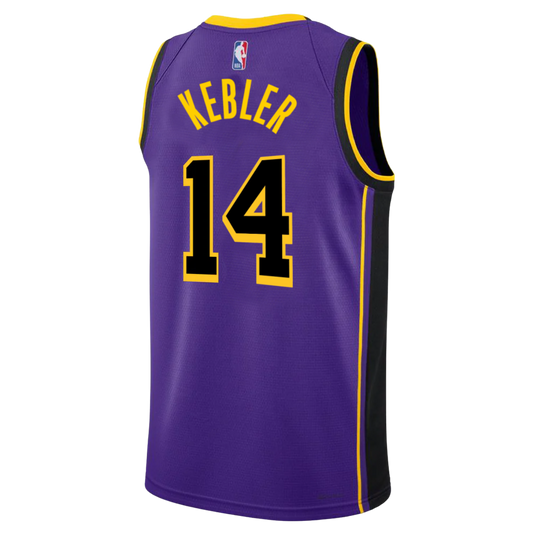 Maxi Kleber #14 Los Angeles Lakers Purple Statement Jersey