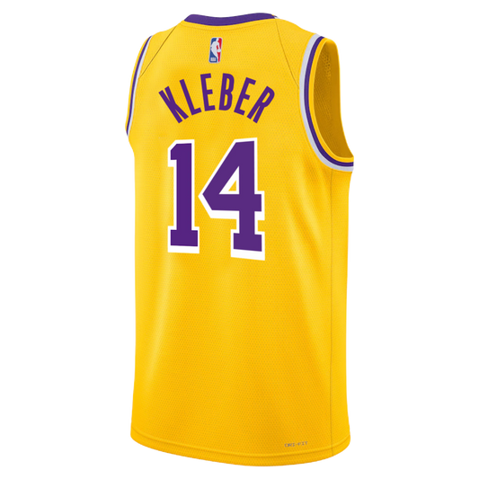 Maxi Kleber #14 Los Angeles Lakers Yellow Icon Jersey
