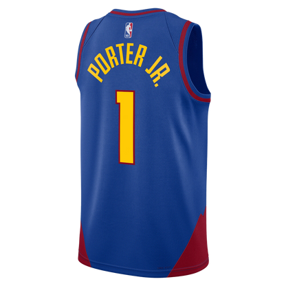 Michael Porter Jr. #1 Denver Nuggets Blue Statement Jersey