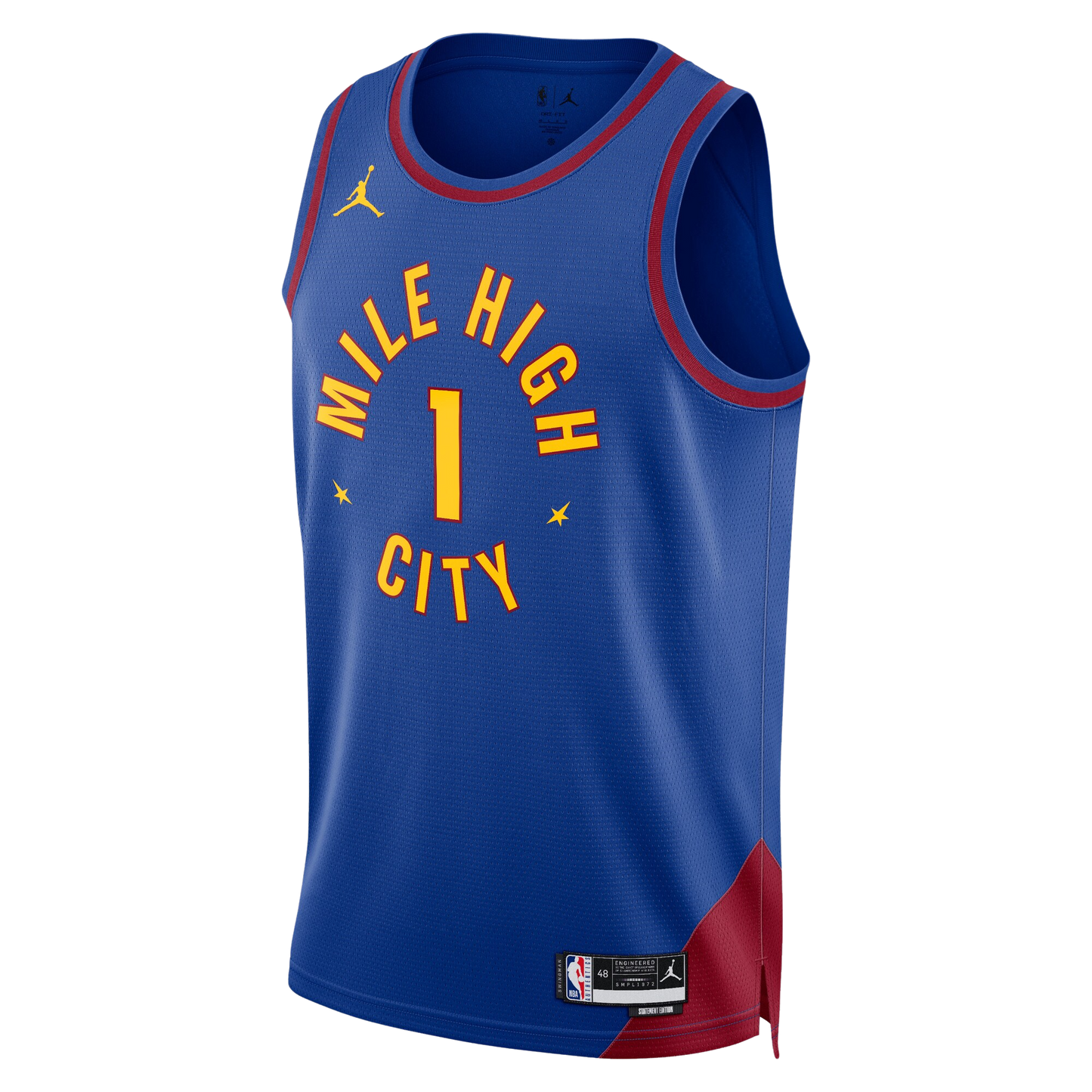 Michael Porter Jr. #1 Denver Nuggets Blue Statement Jersey