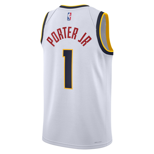 Michael Porter Jr. #1 Denver Nuggets White Association Jersey