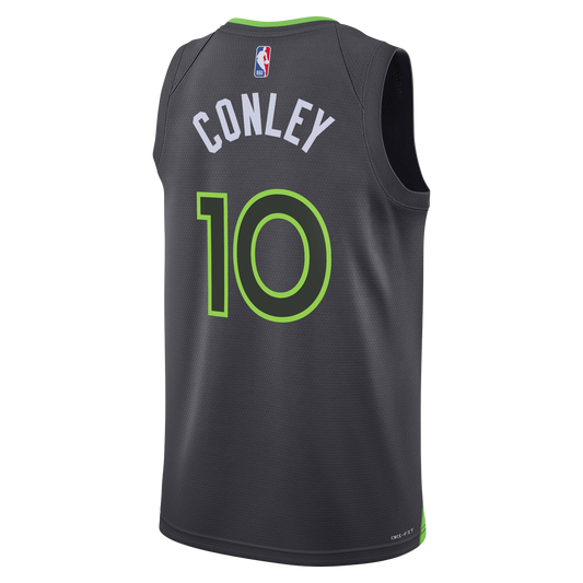 Conley #10 Minnesota Timberwolves Charcoal Statement Jersey