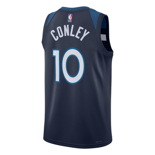 Mike Conley #10 Minnesota Timberwolves Navy Icon Jersey