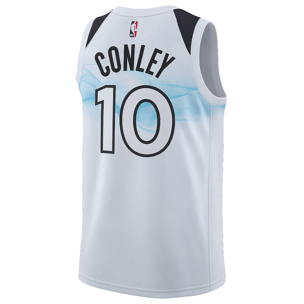 Mike Conley #10 Minnesota Timberwolves White City Edition Jersey