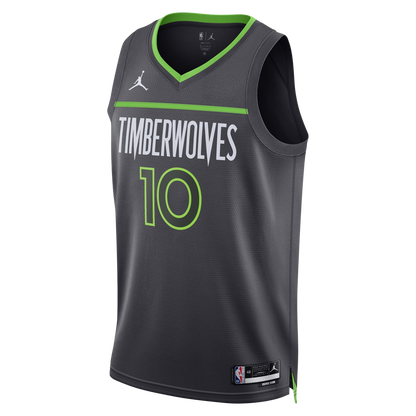 Conley #10 Minnesota Timberwolves Charcoal Statement Jersey