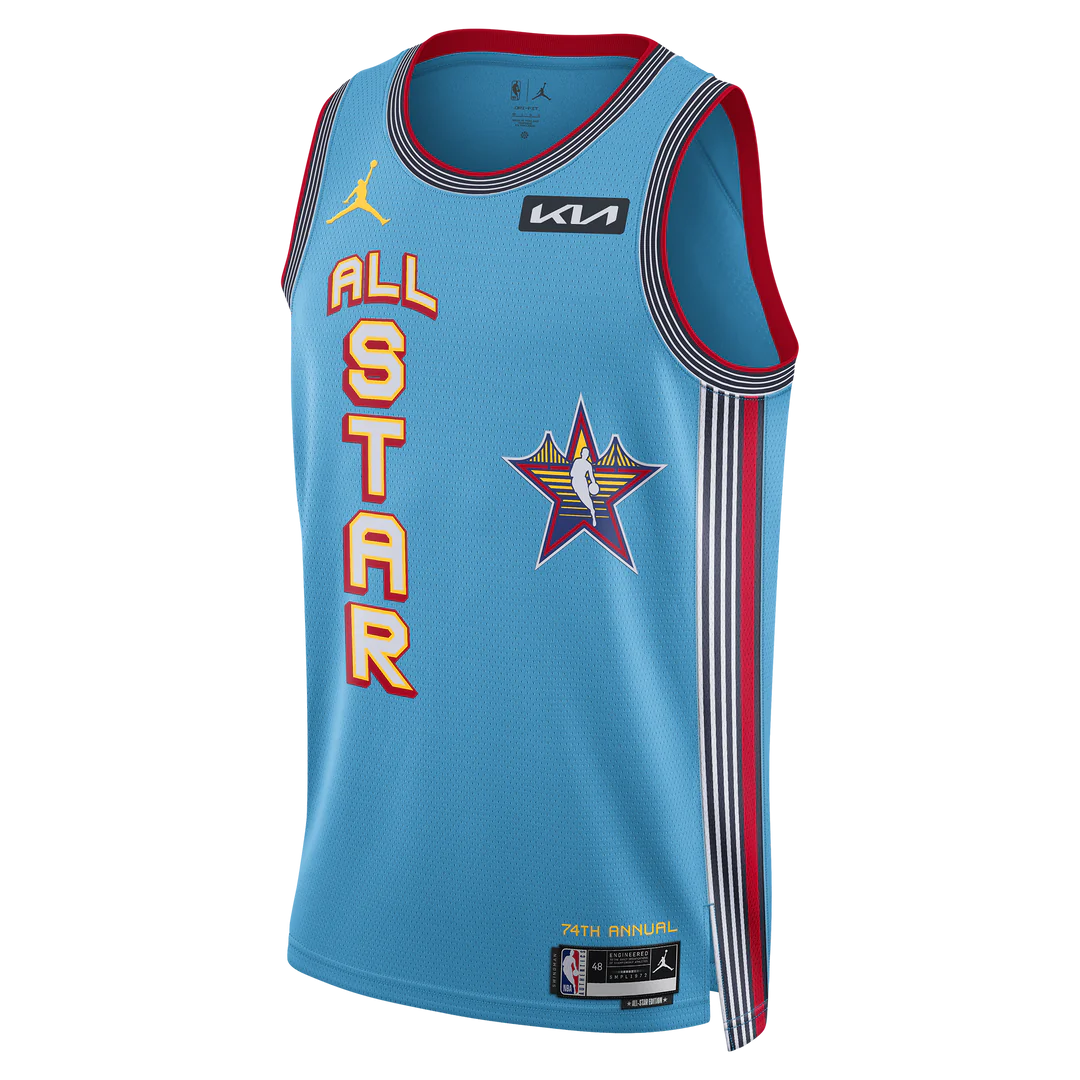 Anthony Davis #3 Dallas Mavericks Blue 2025 All-Star Edition Jersey