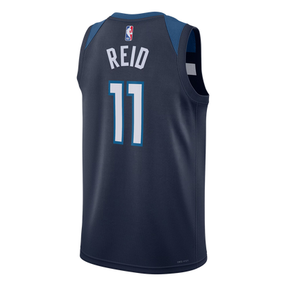 Naz Reid #11 Minnesota Timberwolves Navy Icon Jersey