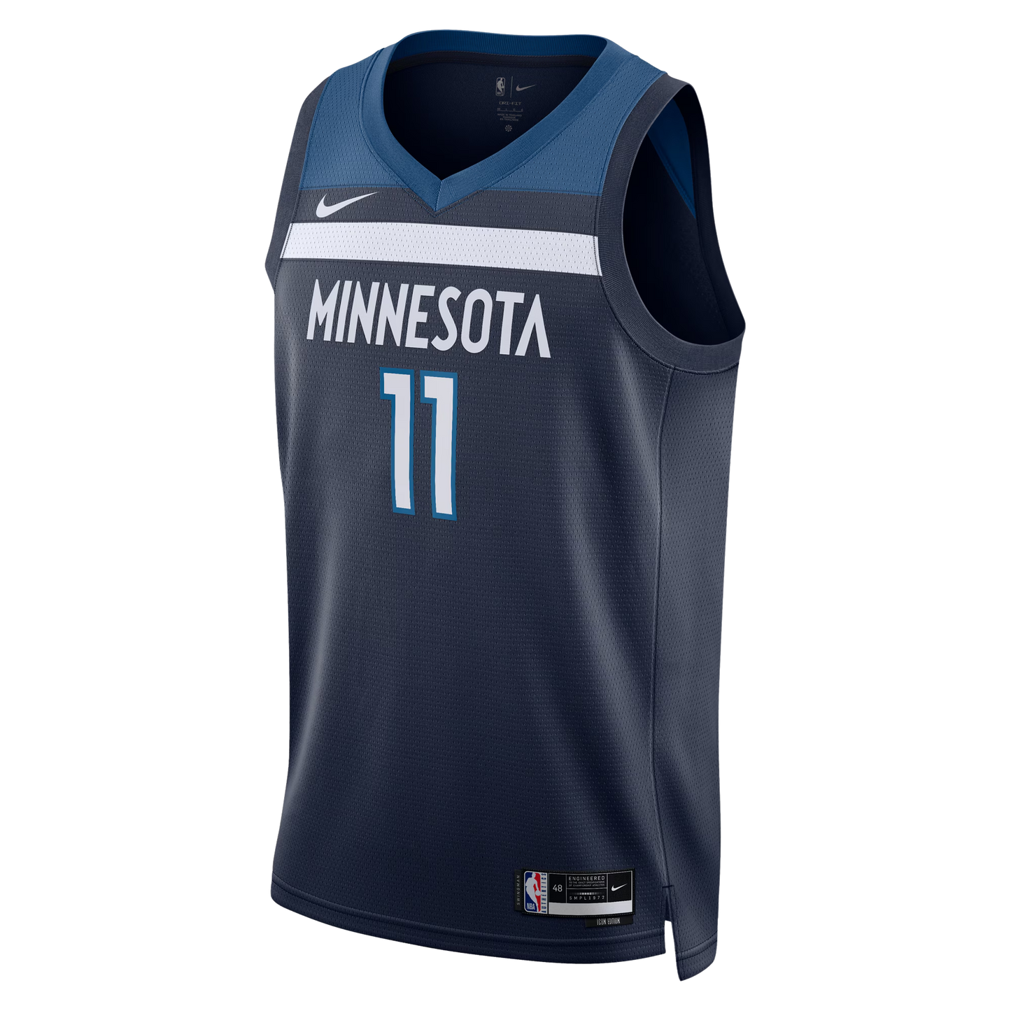 Naz Reid #11 Minnesota Timberwolves Navy Icon Jersey