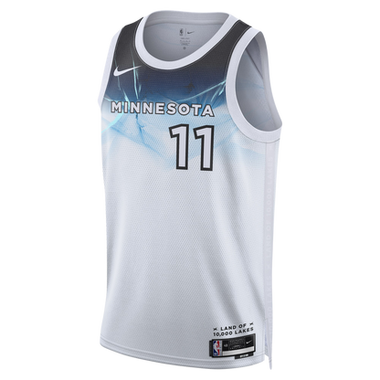 Naz Reid #11 Minnesota Timberwolves White City Edition Jersey