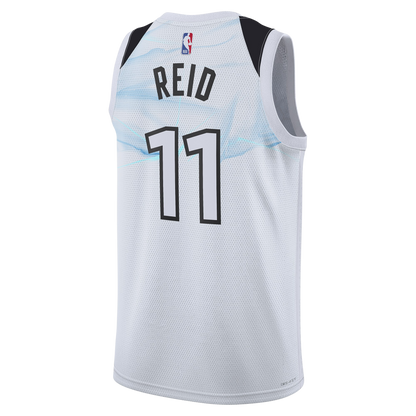 Naz Reid #11 Minnesota Timberwolves White City Edition Jersey