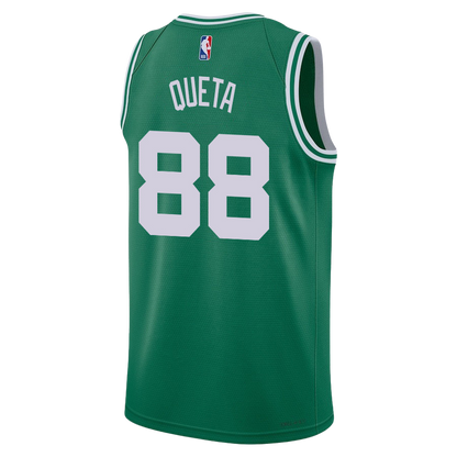Neemias Queta #88 Boston Celtics Green Icon Jersey