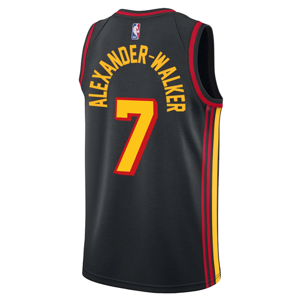 Nickeil Alexander-Walker #7 Atlanta Hawks Black Statement Jersey