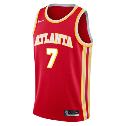 Nickeil Alexander-Walker #7 Atlanta Hawks Red Icon Jersey