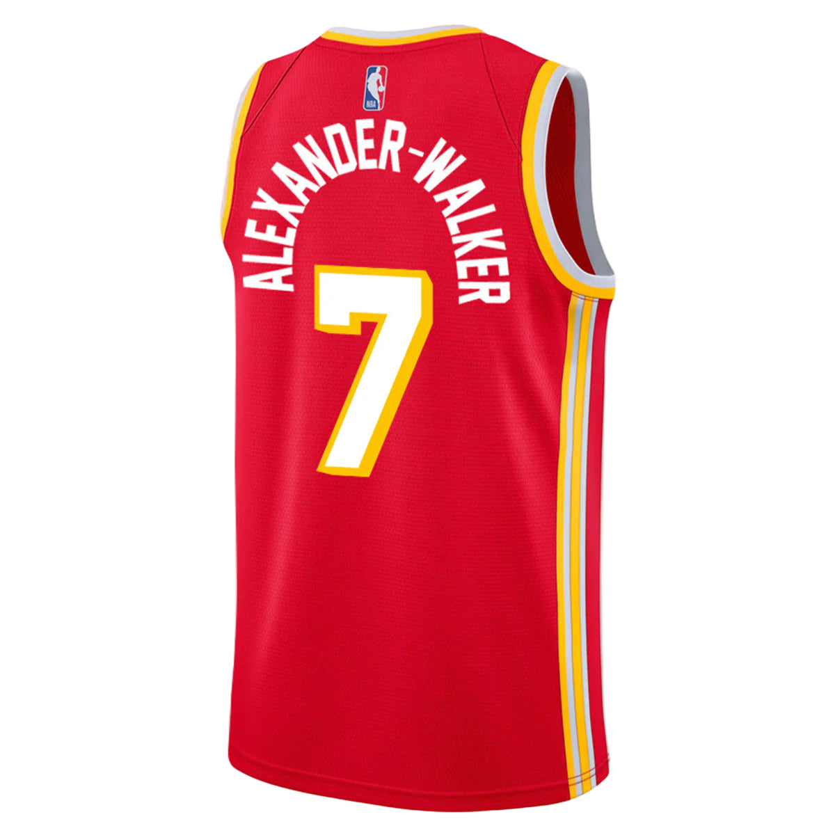 Nickeil Alexander-Walker #7 Atlanta Hawks Red Icon Jersey
