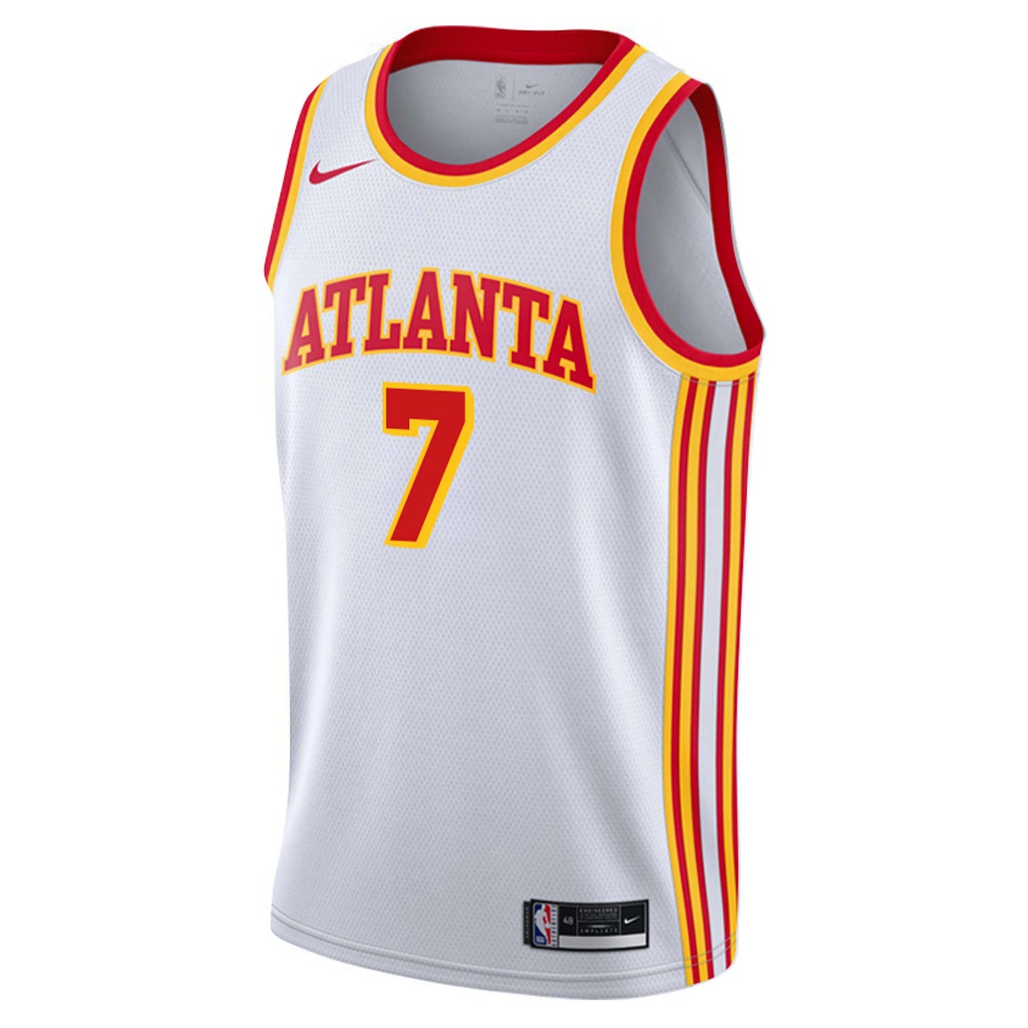Nickeil Alexander-Walker #7 Atlanta Hawks White Association Jersey