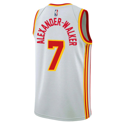 Nickeil Alexander-Walker #7 Atlanta Hawks White Association Jersey