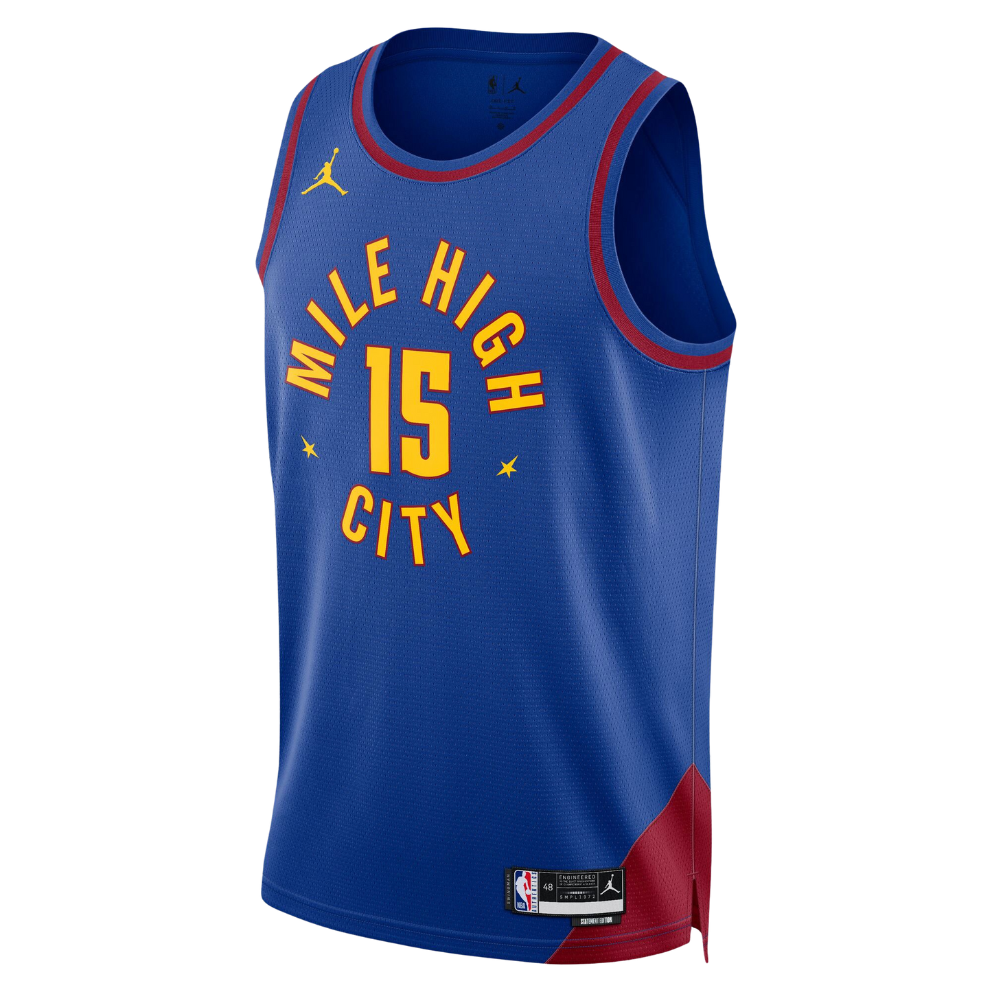 Nikola Jokić #15 Denver Nuggets Blue Statement Jersey
