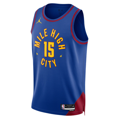 Nikola Jokić #15 Denver Nuggets Blue Statement Jersey