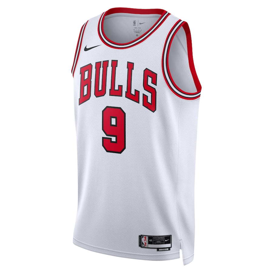 Nikola Vučević #9 Chicago Bulls White Association Jersey