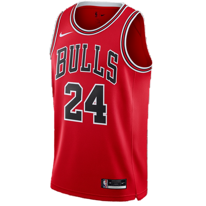Noa Essengue #24 Chicago Bulls Red Icon Jersey