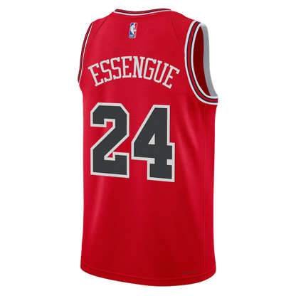Noa Essengue #24 Chicago Bulls Red Icon Jersey